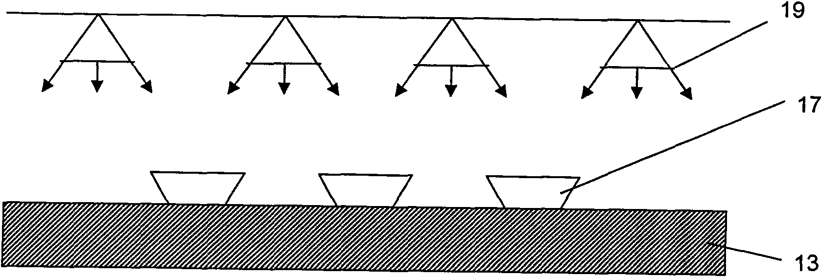 Method for producing metal electrode of front panel of shadow mask plasma display panel capable of preventing panel from yellowing