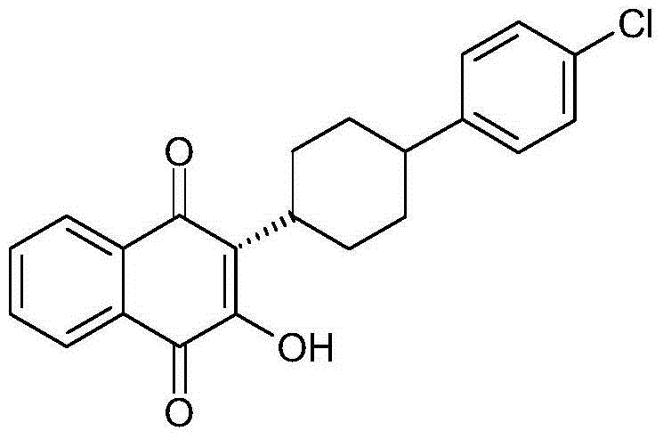 Preparation method for atovaquone III type crystal