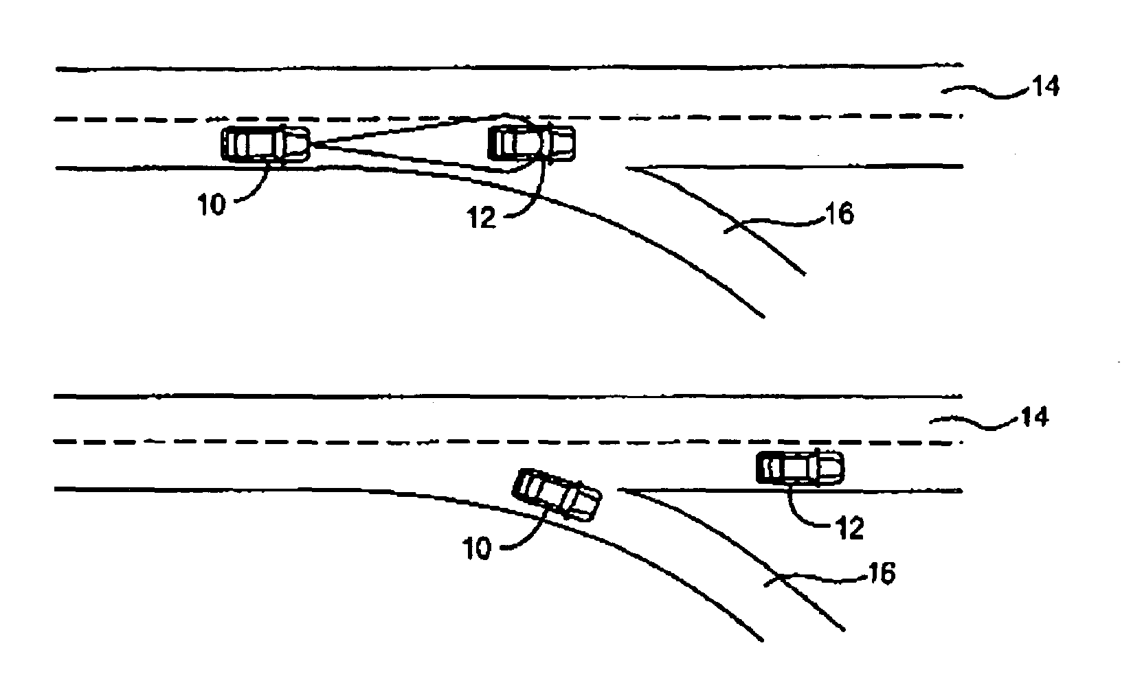 Ramp identification in adaptive cruise control