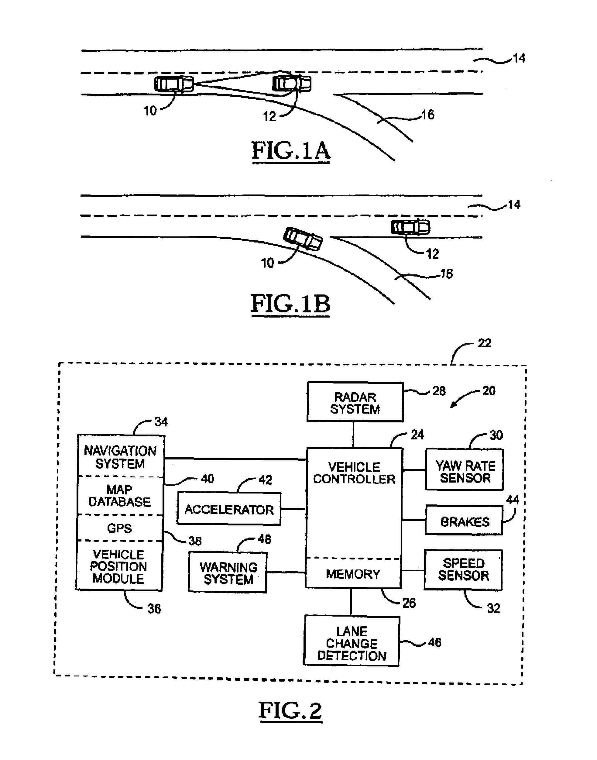 Ramp identification in adaptive cruise control