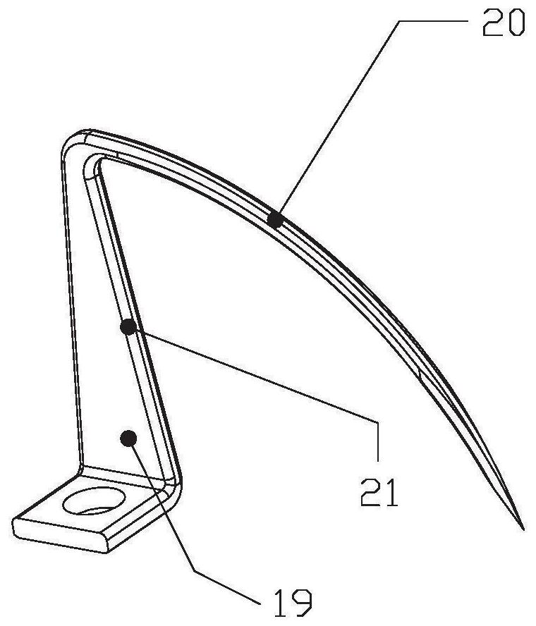 Material grabbing mechanism and feeding system thereof