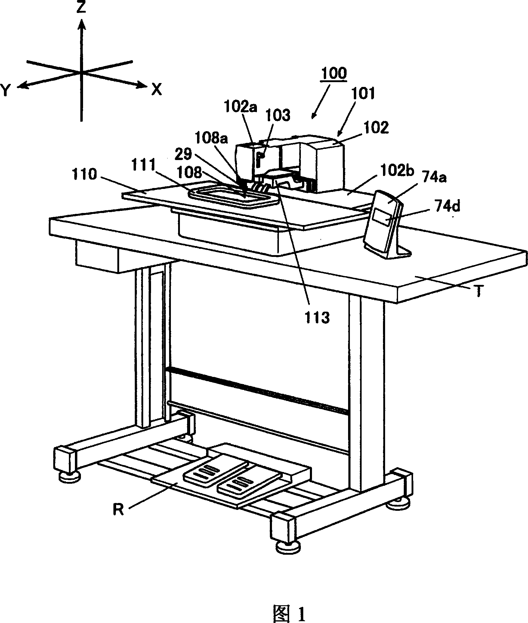 Automatic sewing machine