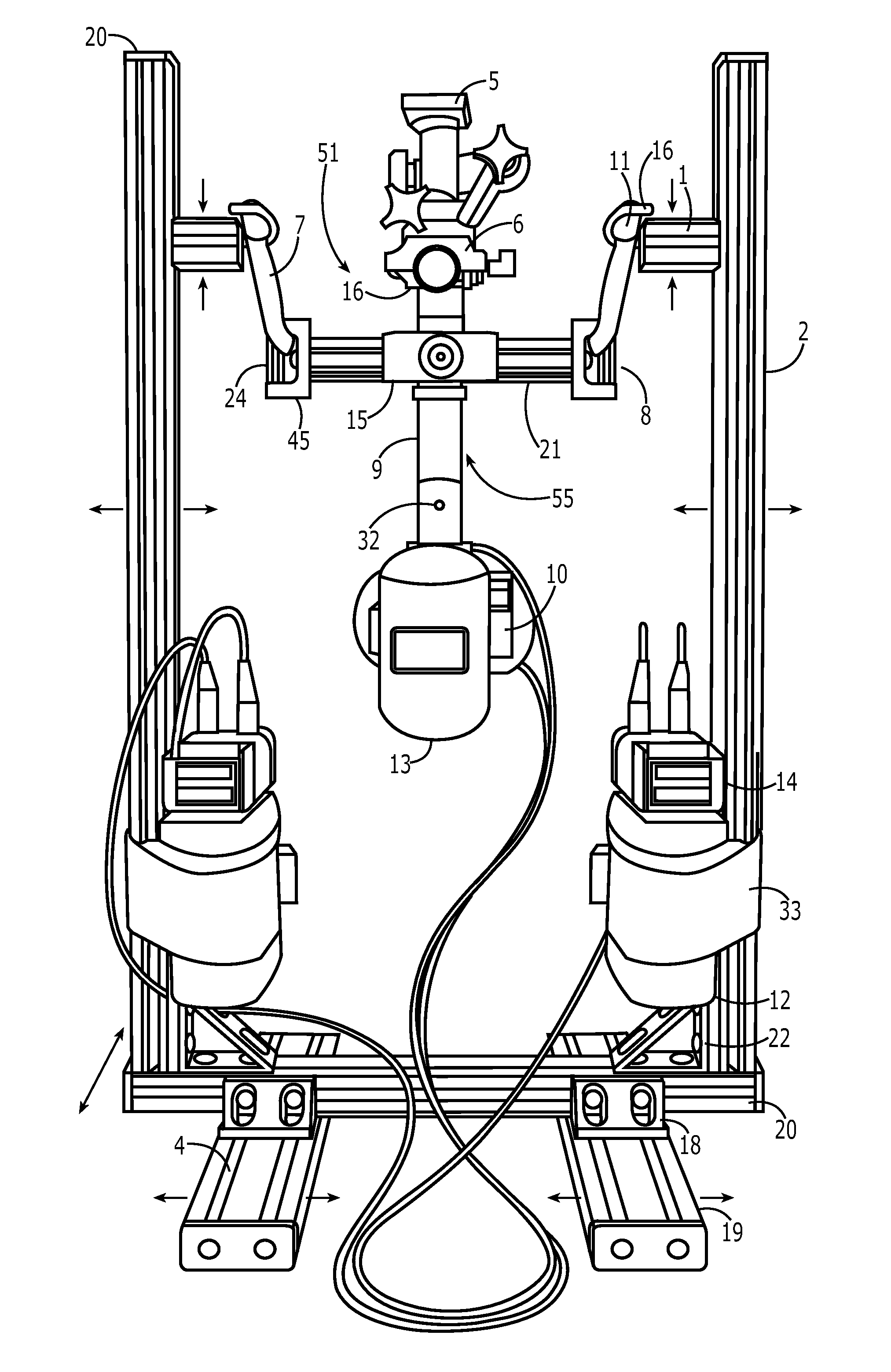 Aerial photography mount