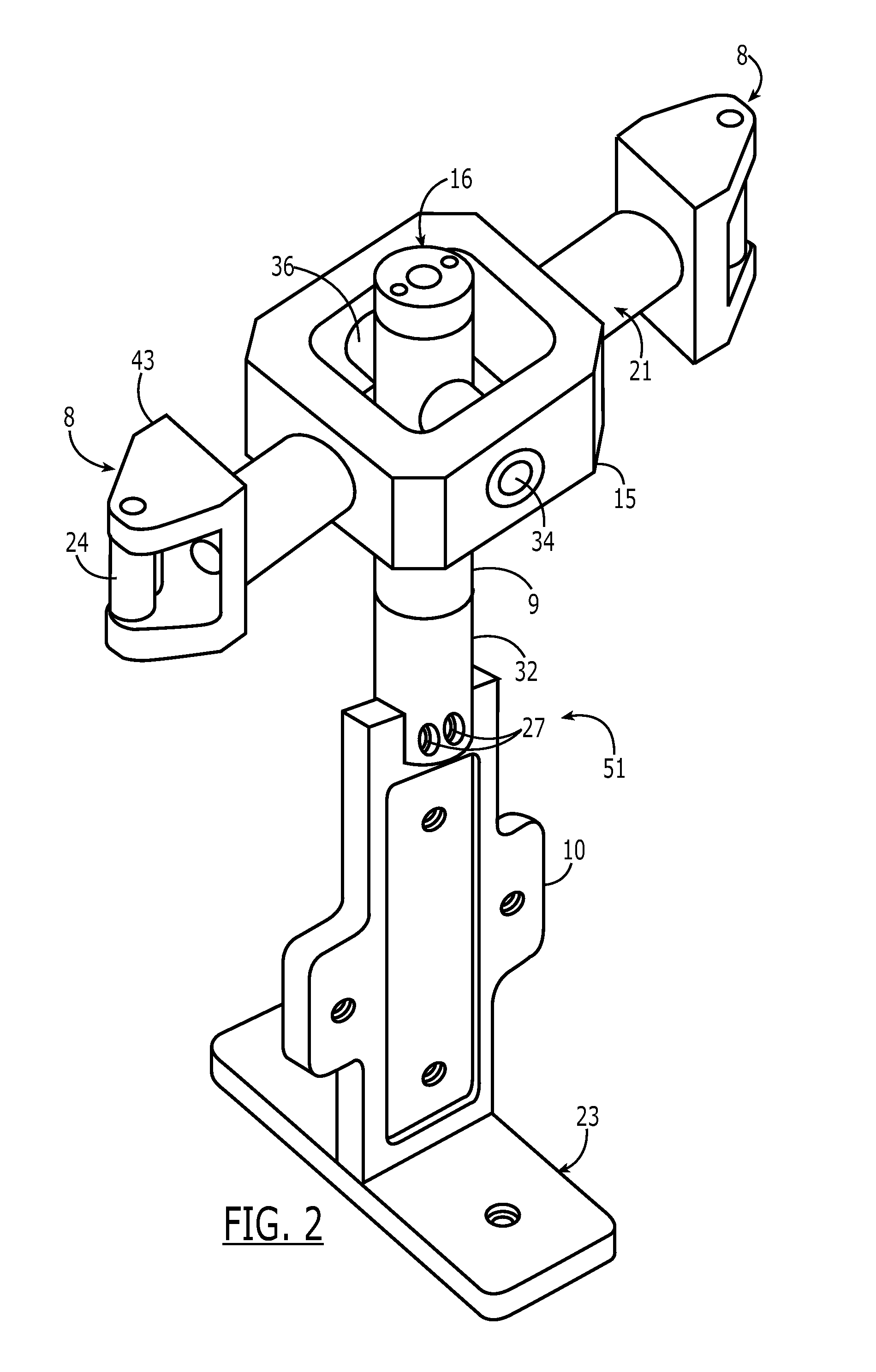 Aerial photography mount