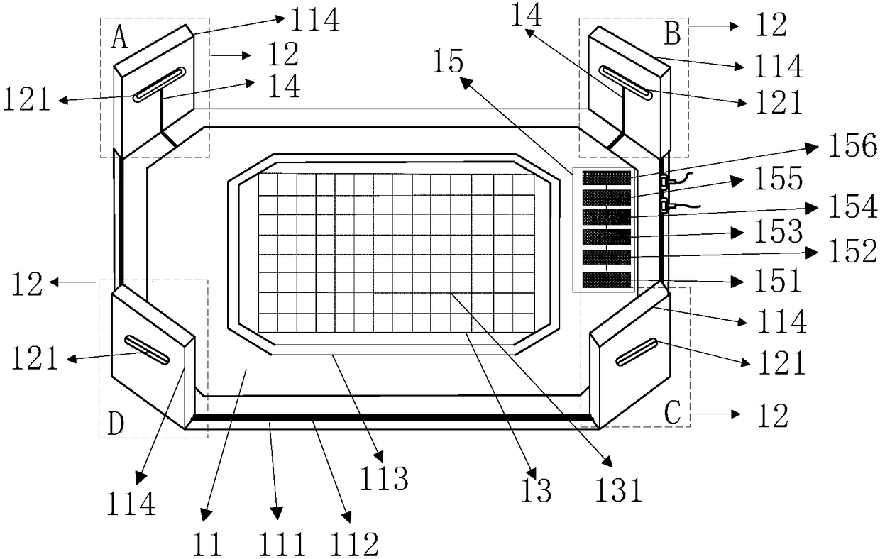 Three-dimensional foot type and sole pressure integrated measuring instrument