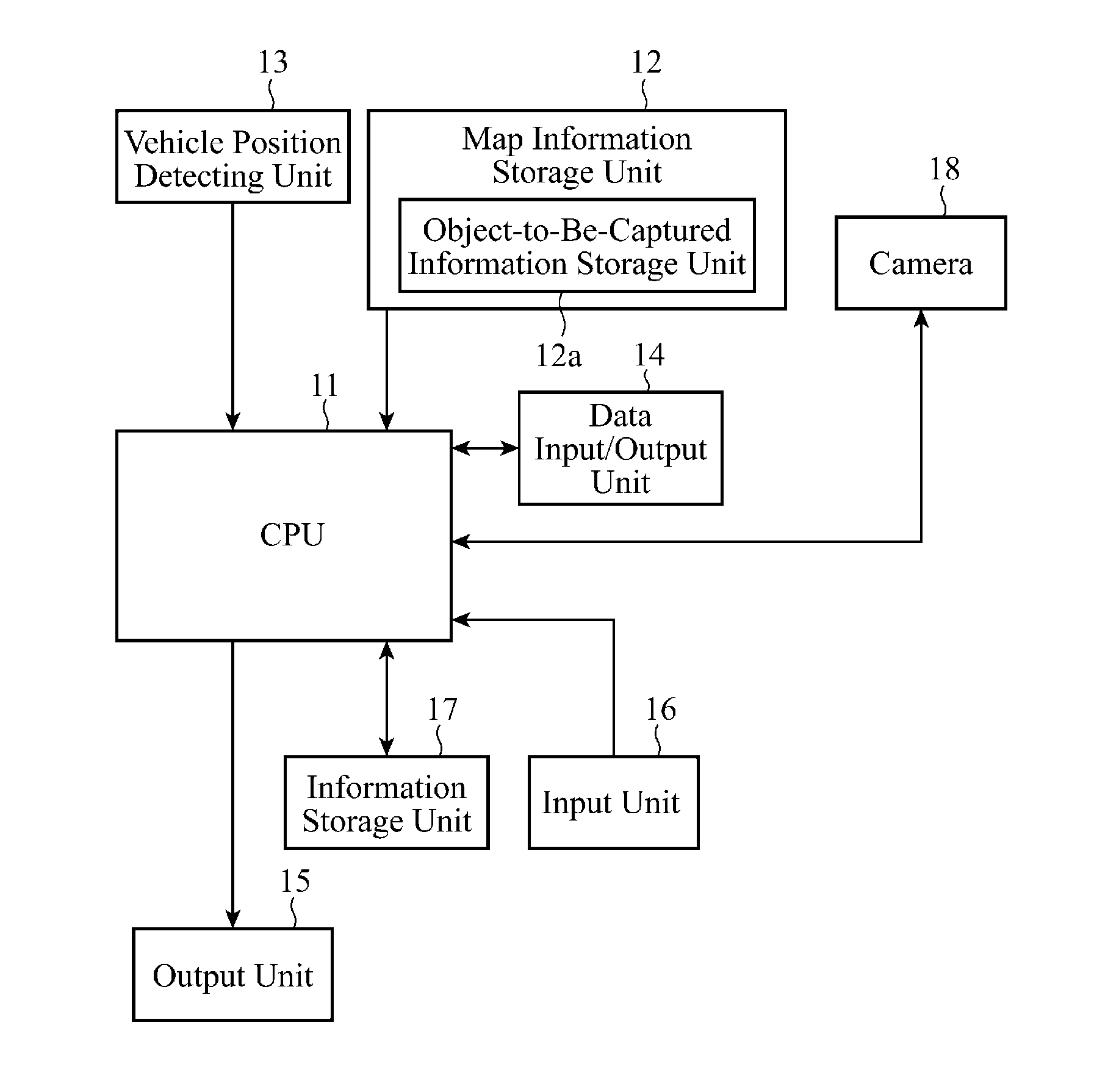 Image capturing system for vehicle