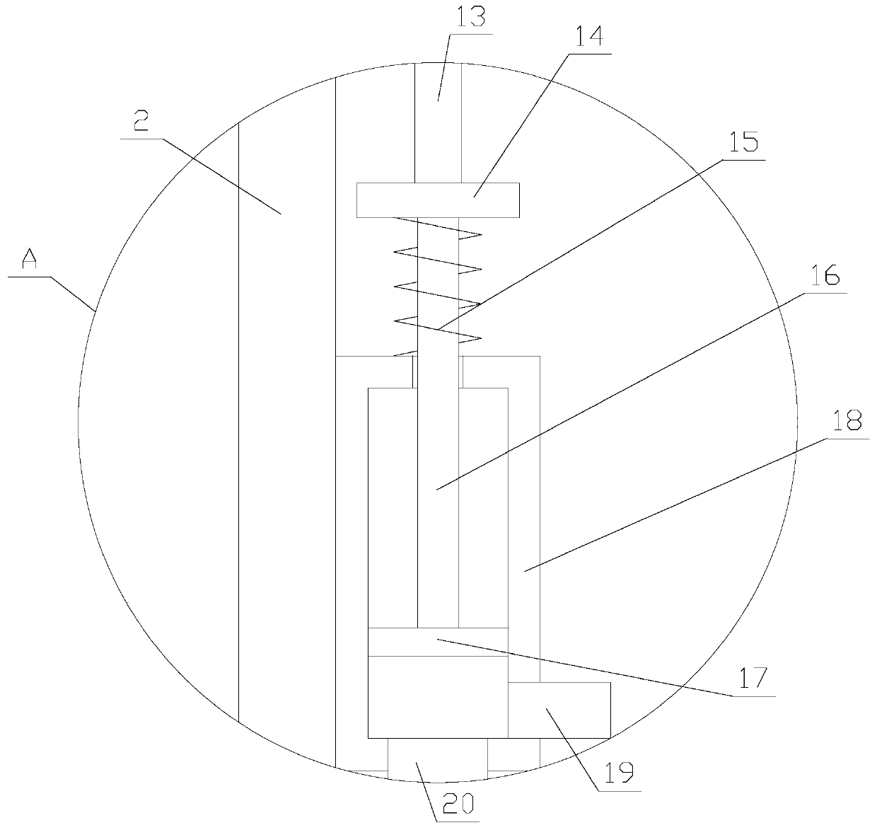 Offshore wind power generation equipment with damp-proof function