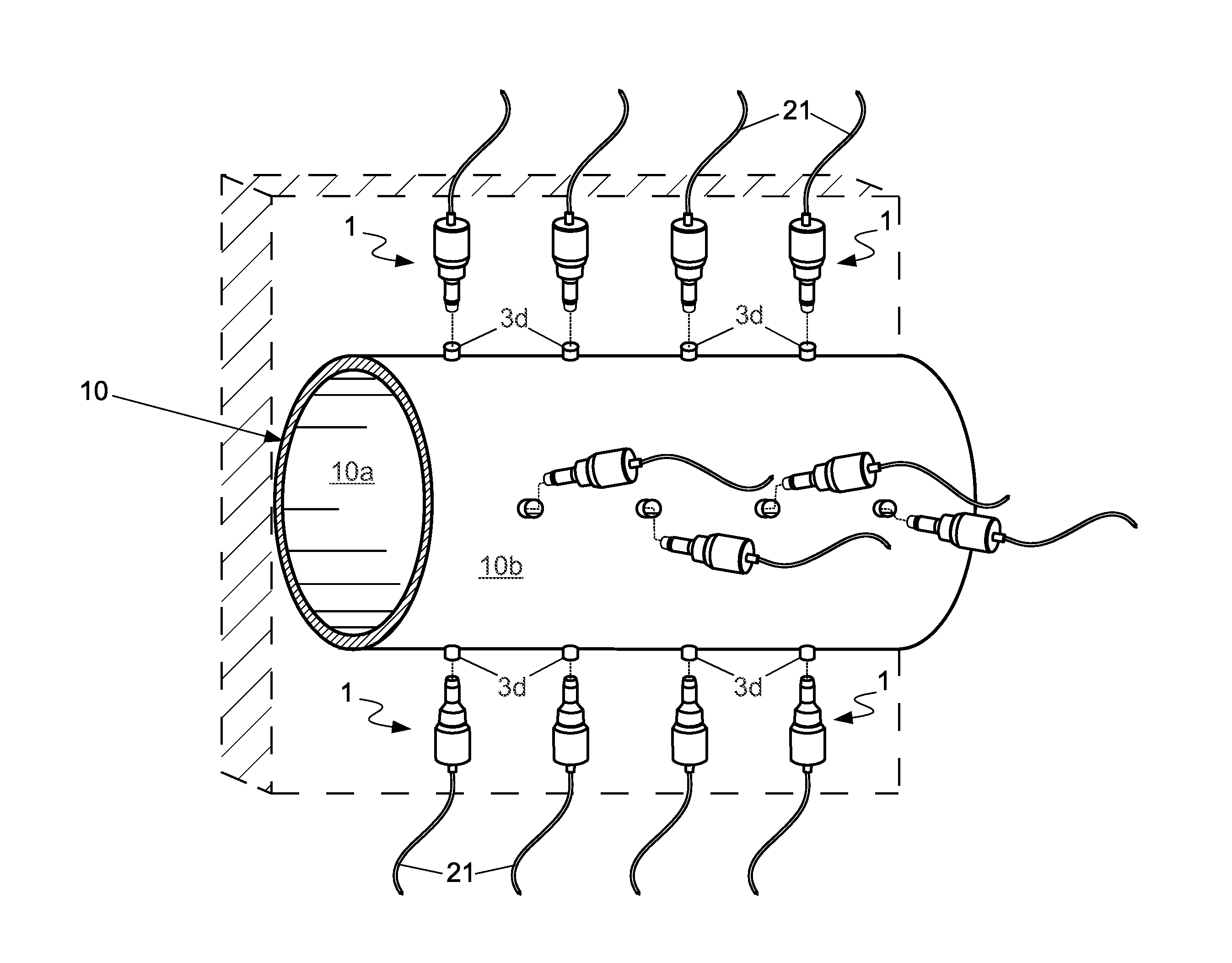 Antifouling device for ducts