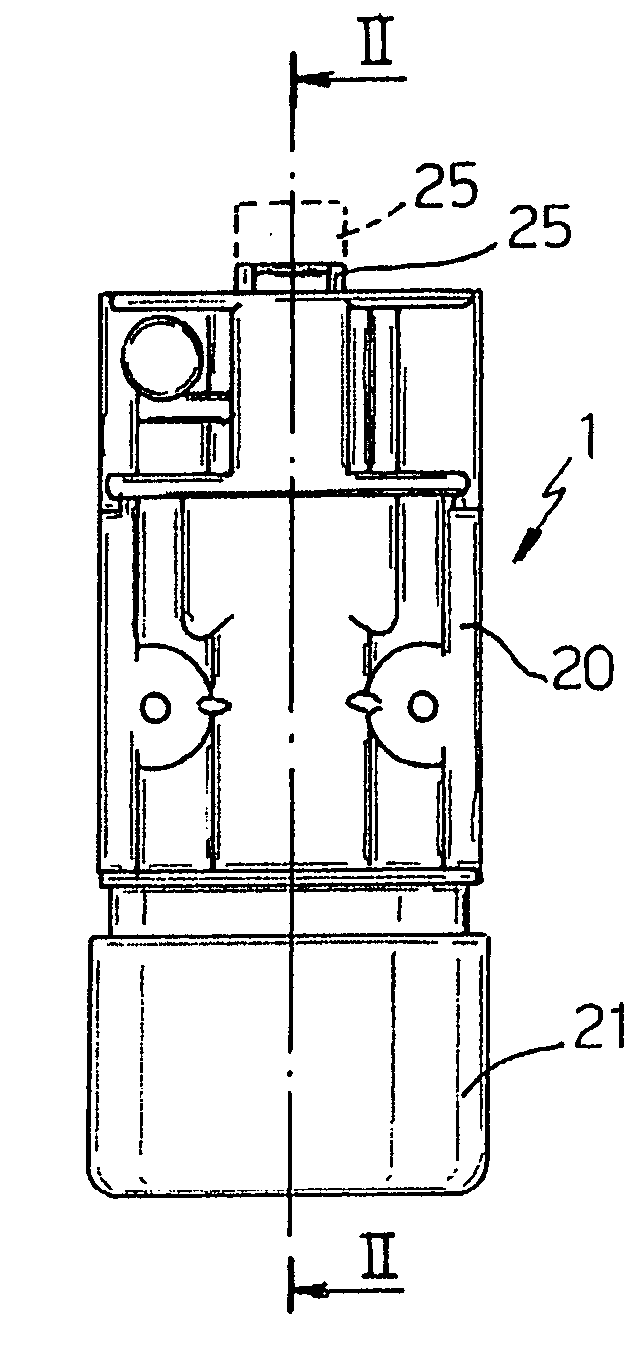 Device for opening a door of an electric household appliance, in particular a refrigerator or freezer