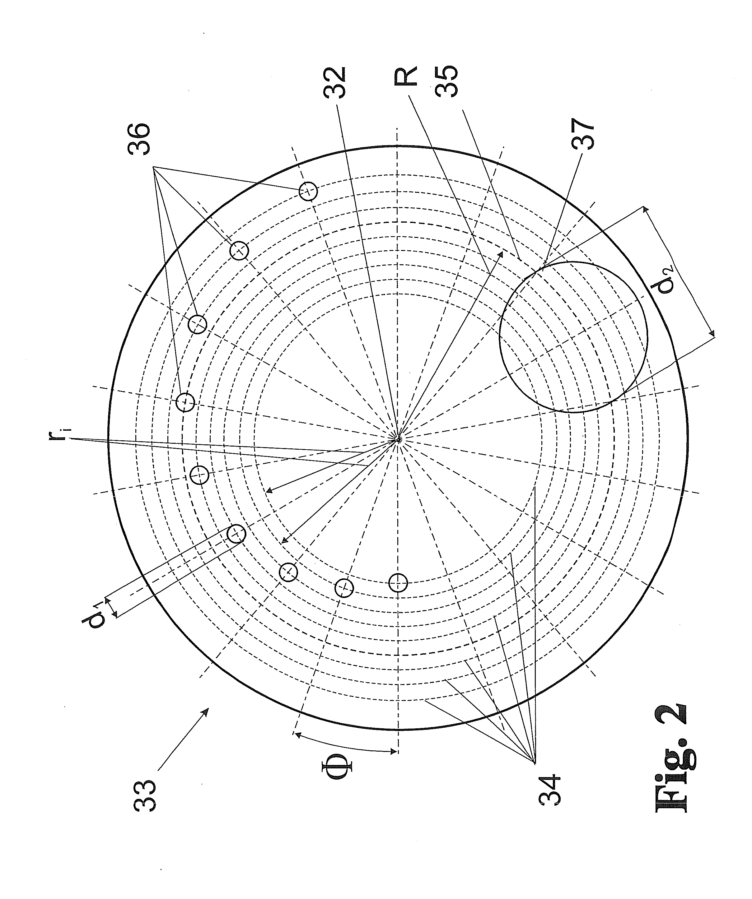 Method for the spatially resolved measurement of parameters in a cross section of a beam bundle of high-energy radiation of high intensity