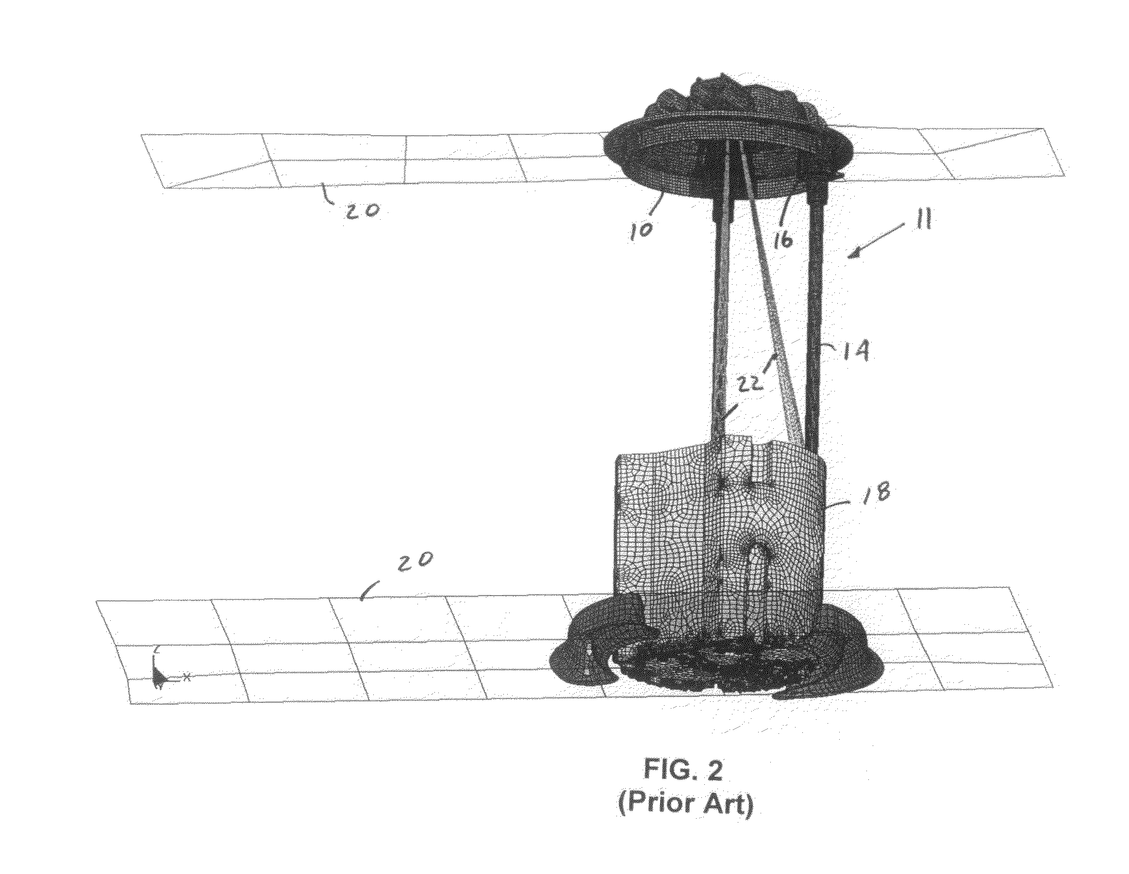 Fluid solid interaction included in impact simulation of fuel delivery module