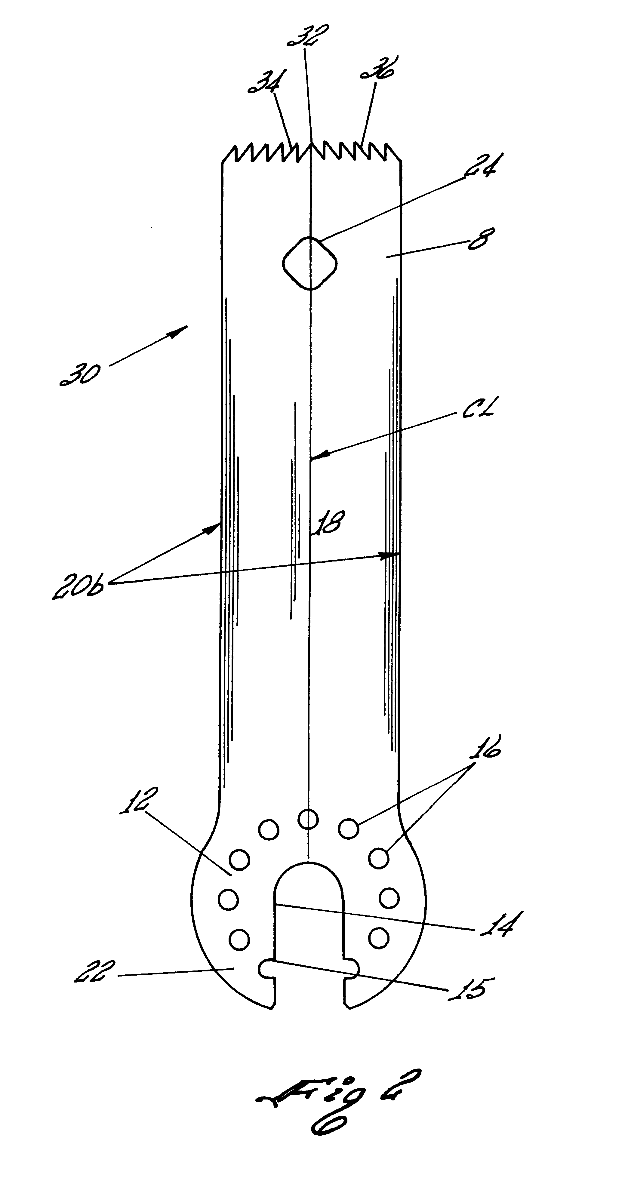 Surgical saw blade