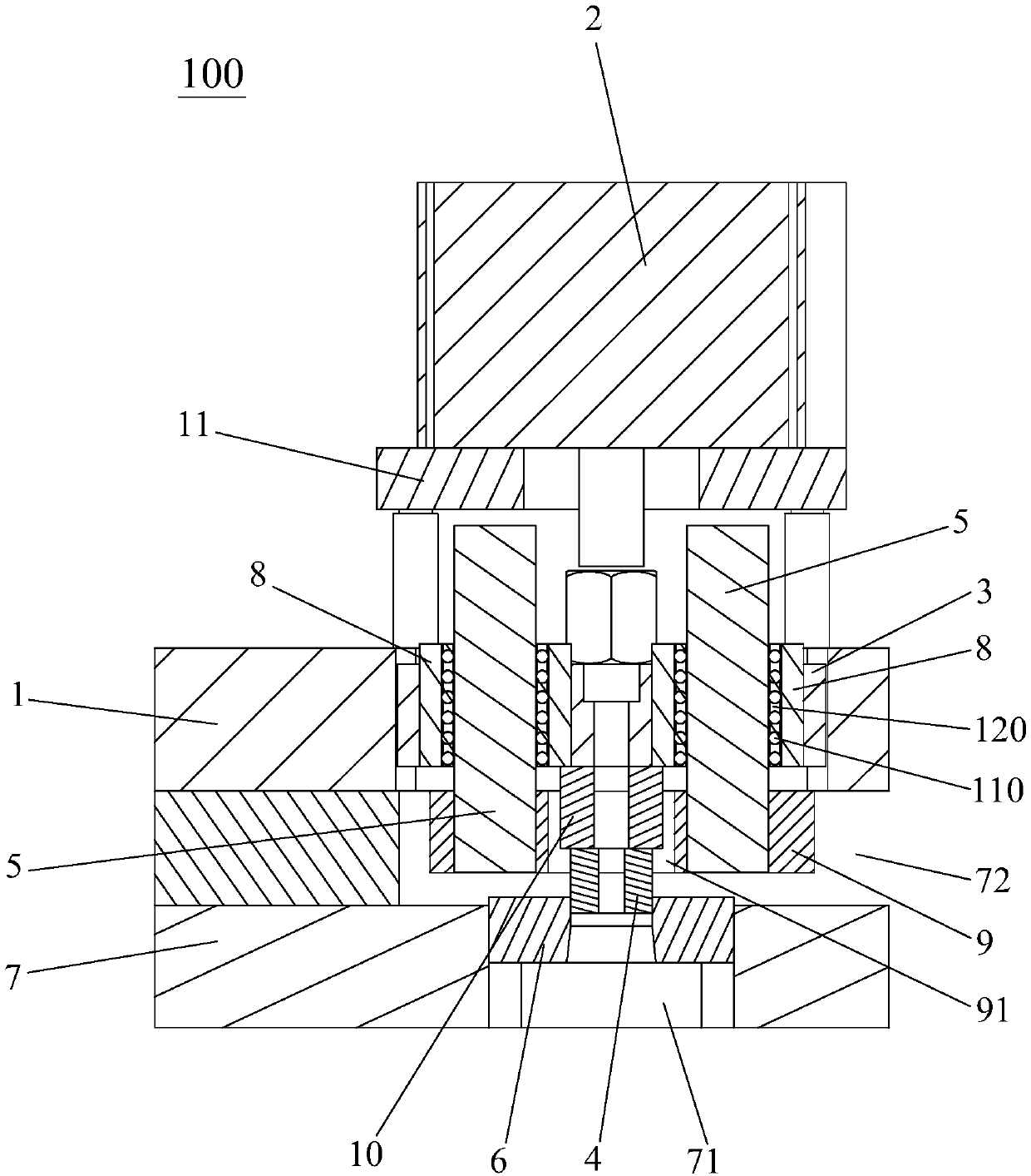 Thin film perforating device