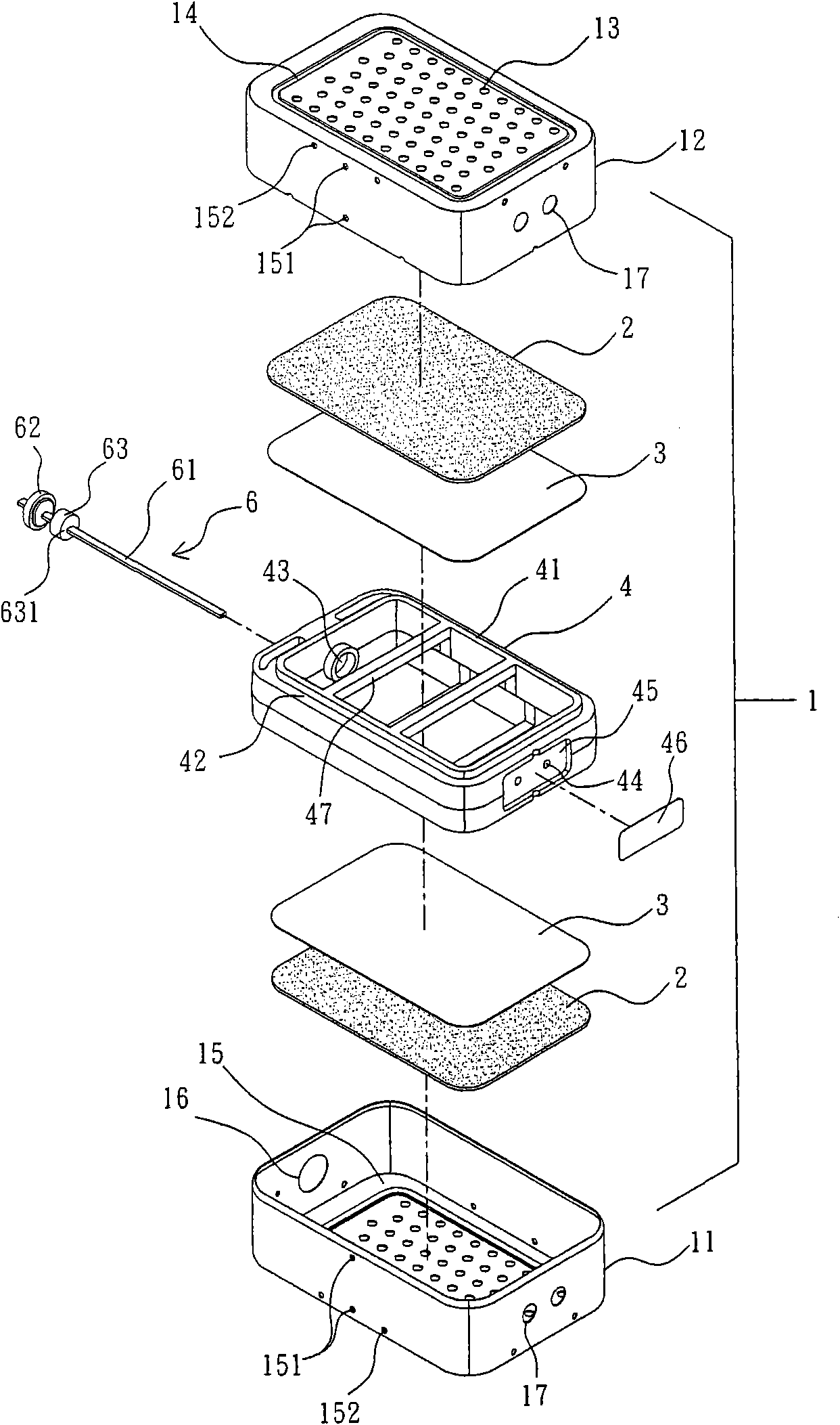 Low pressure molding package structure for fuel cell