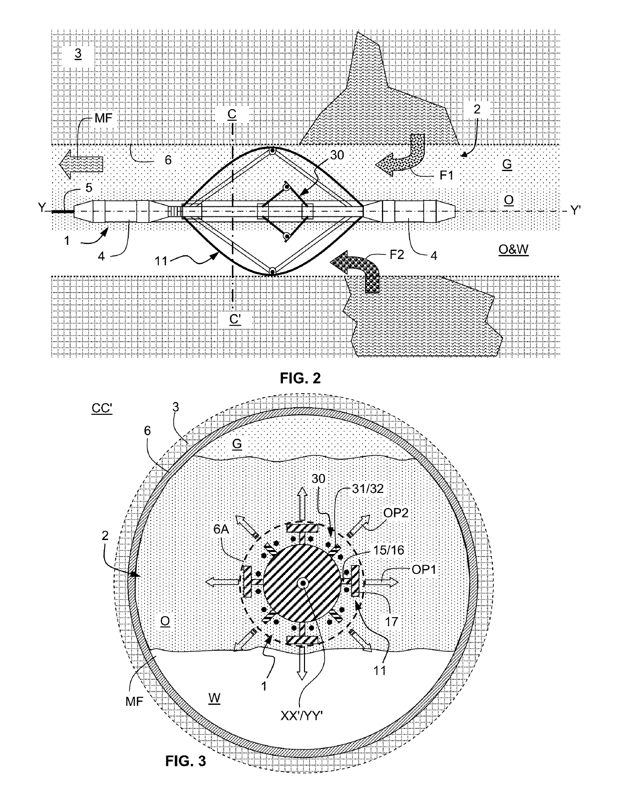 Production logging tool and downhole fluid analysis probes deploying method, in particular for deviated and horizontal hydrocarbon well