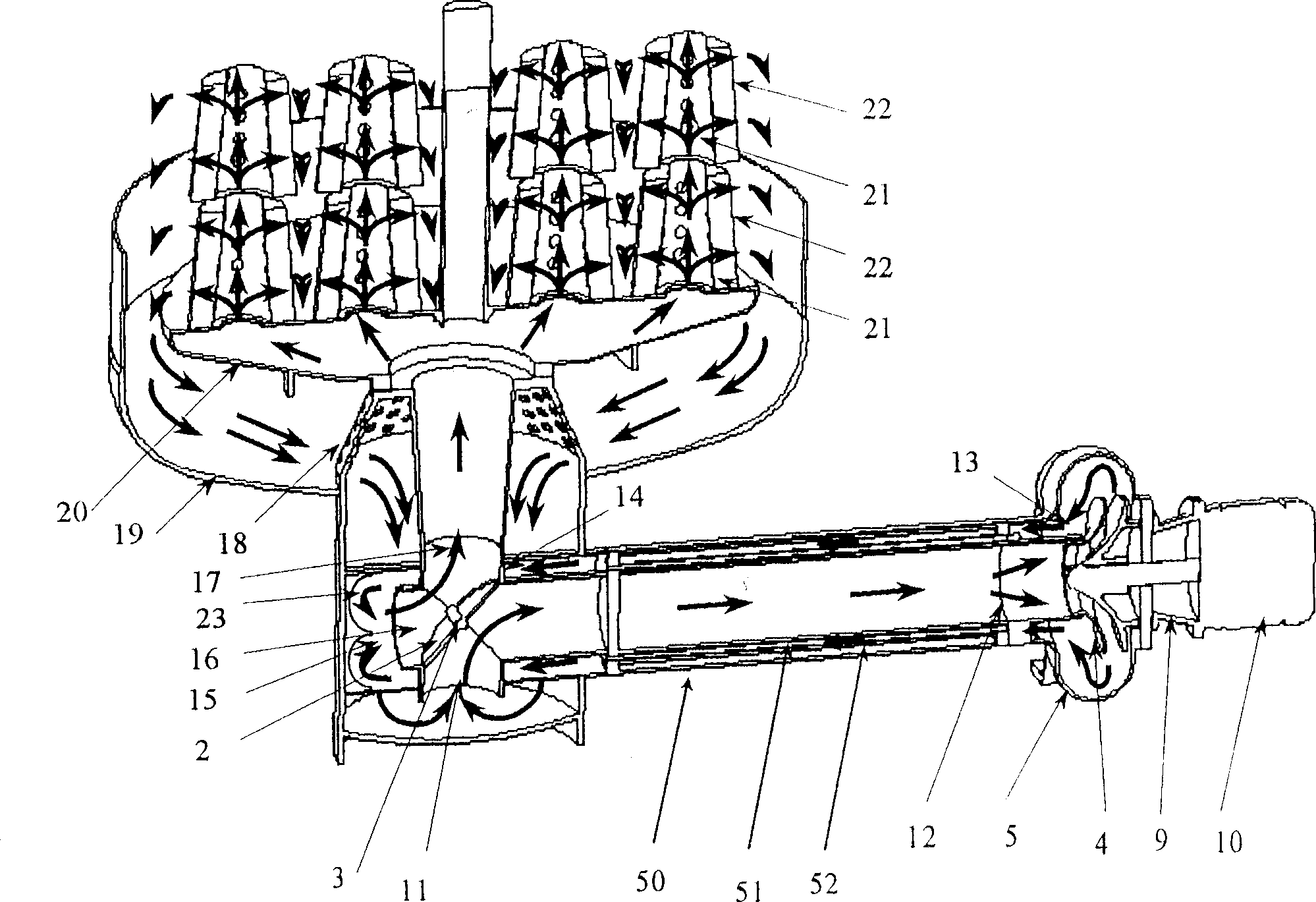 Improvement relative to pump