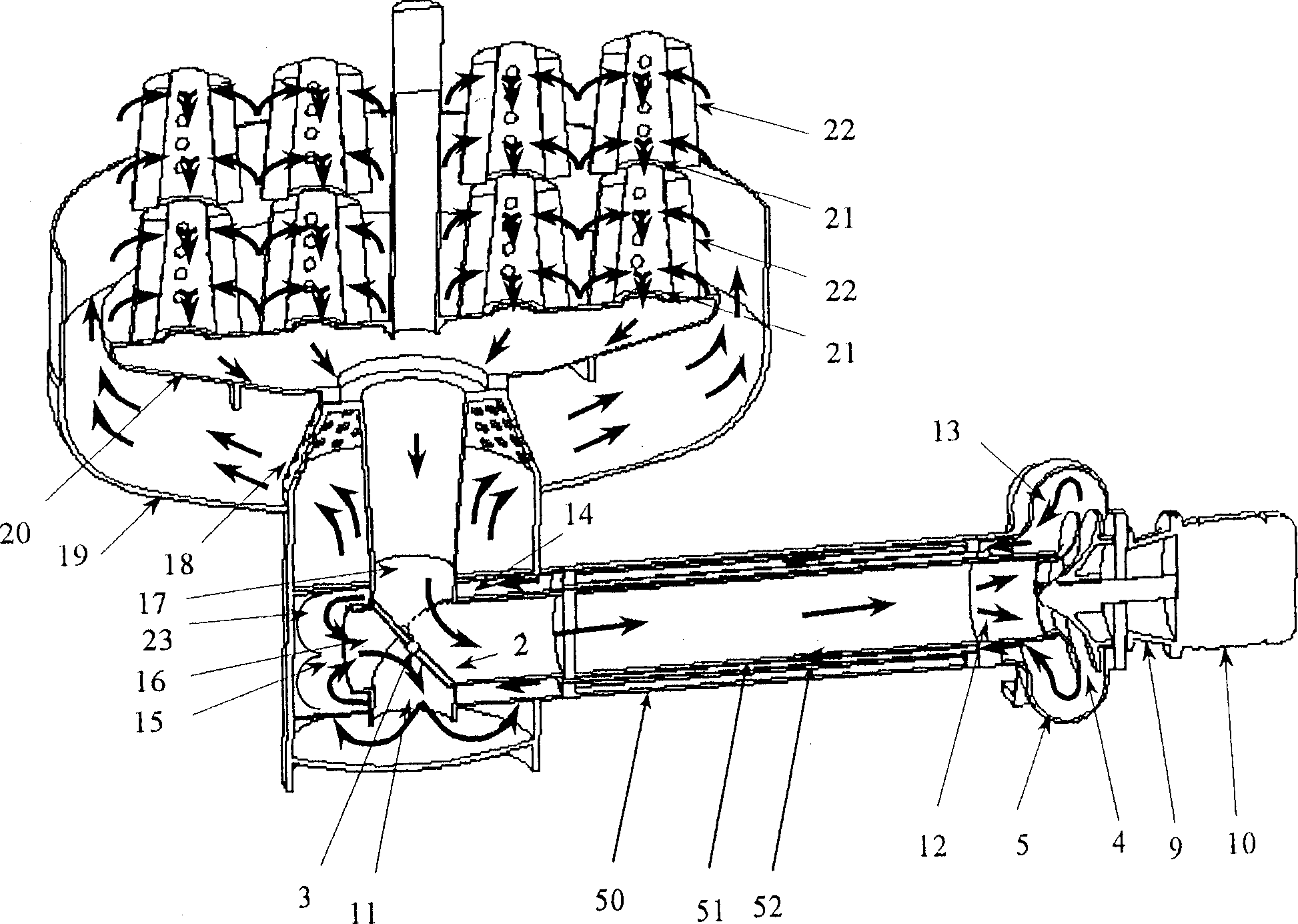 Improvement relative to pump