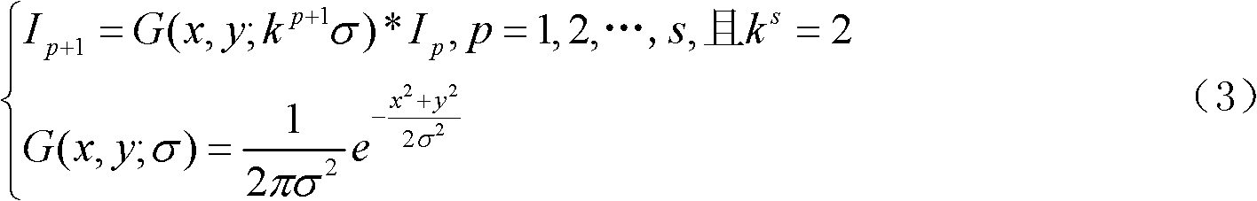 Method for fusing multi-scale spectrum projection remote sensing images