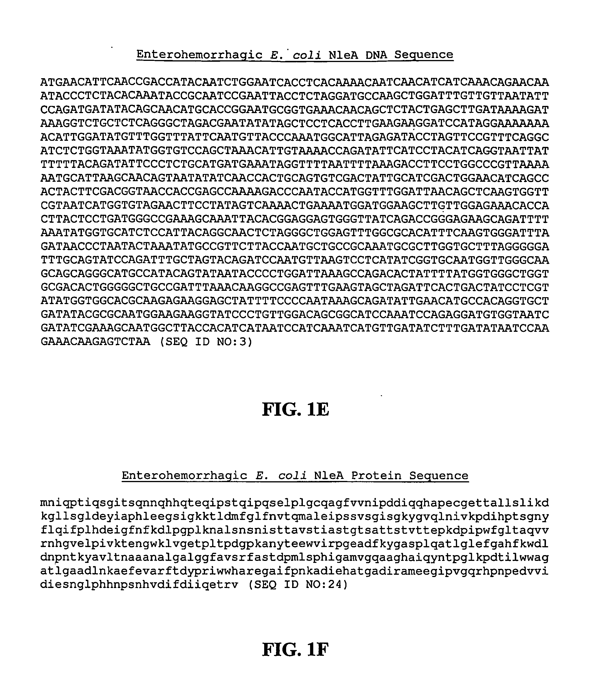 Bacterial virulence factors and uses thereof