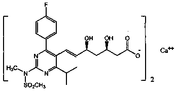 Stable rosuvastatin calcium pharmaceutical composition and preparation method thereof