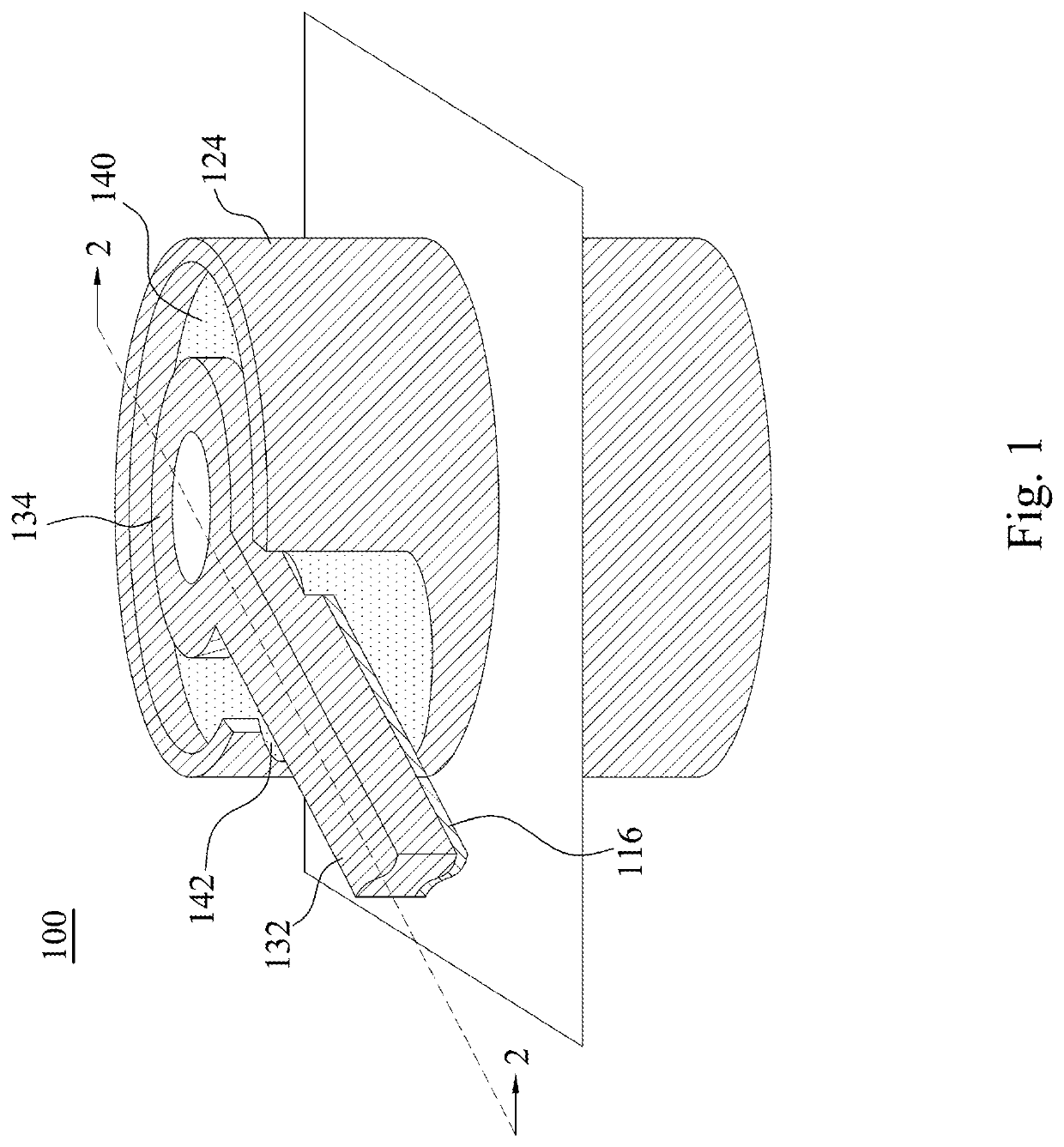 Co-axial via structure and manufacturing method of the same