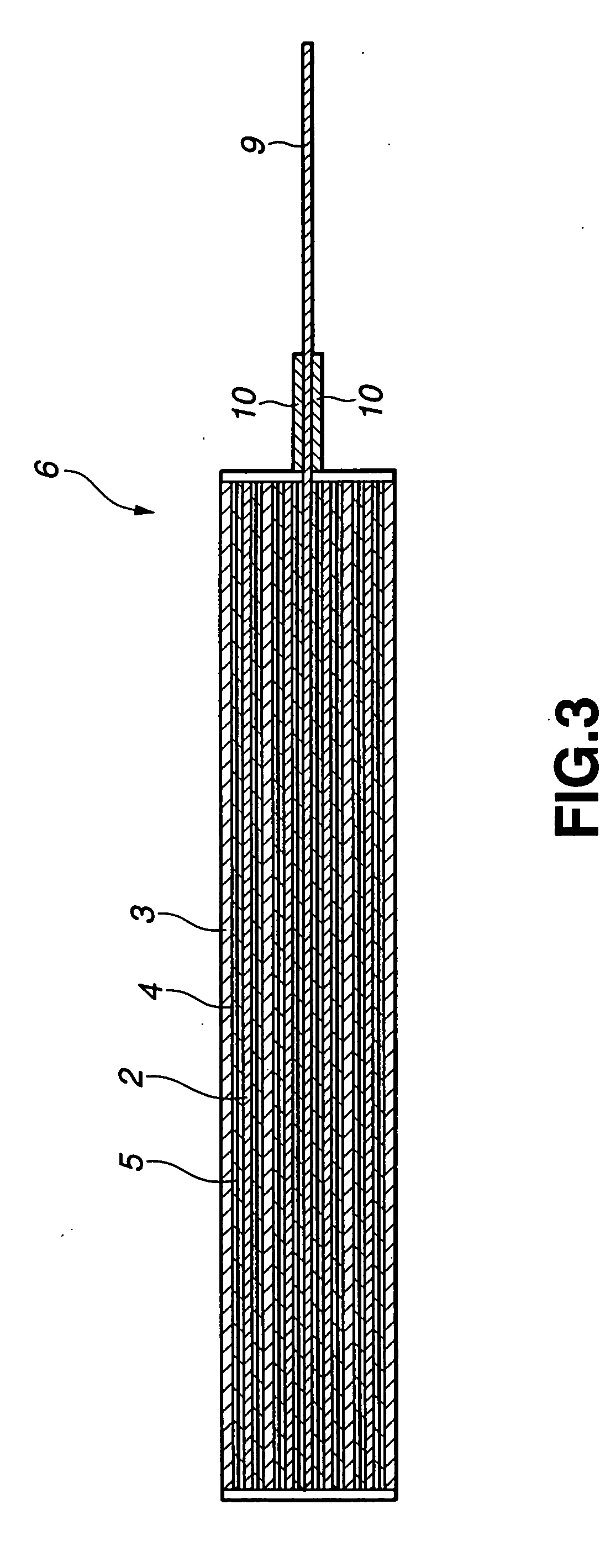 Gel electrolyte battery