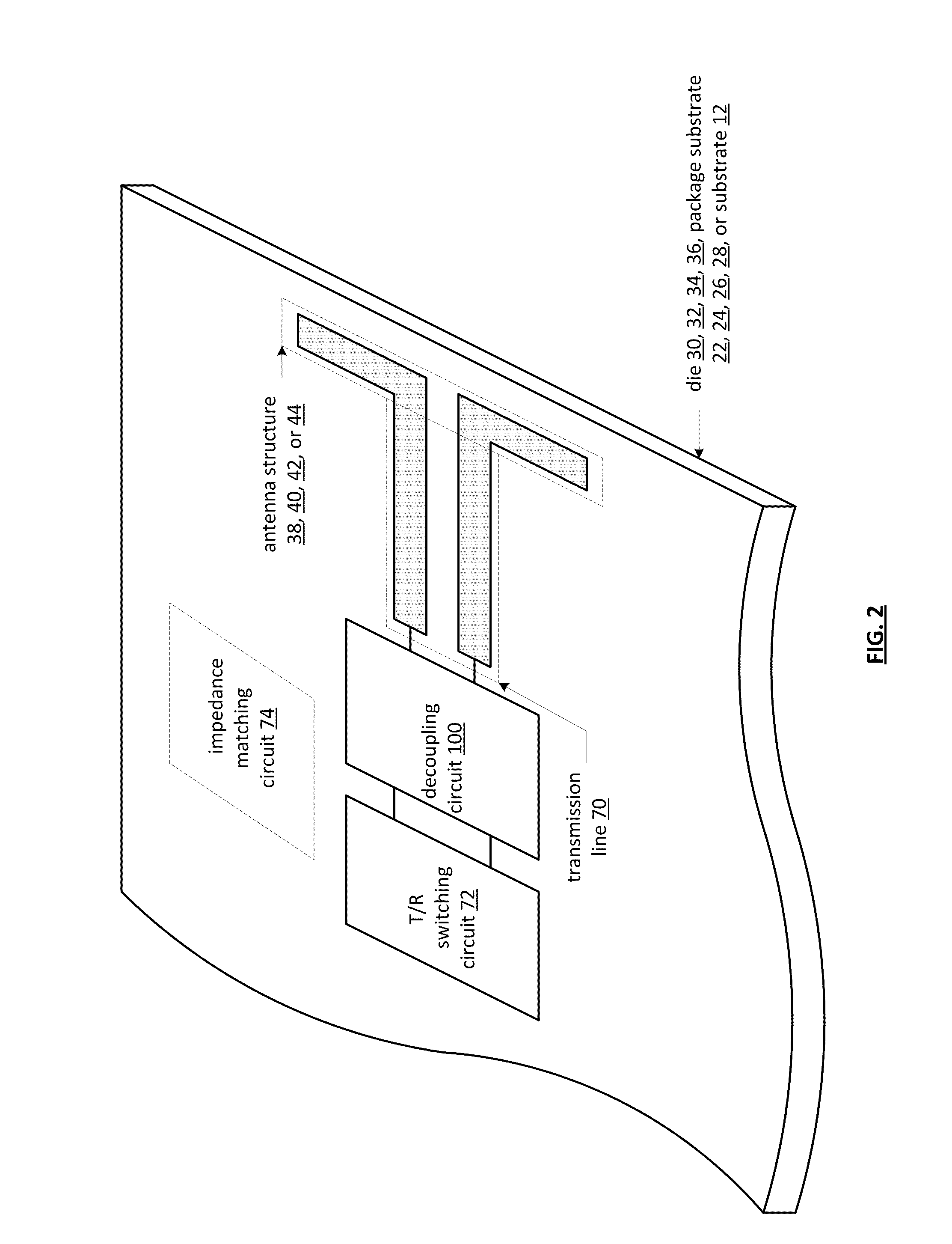 Dongle transceiver and antenna assembly