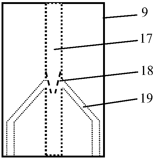 A device for making sludge solidification test samples