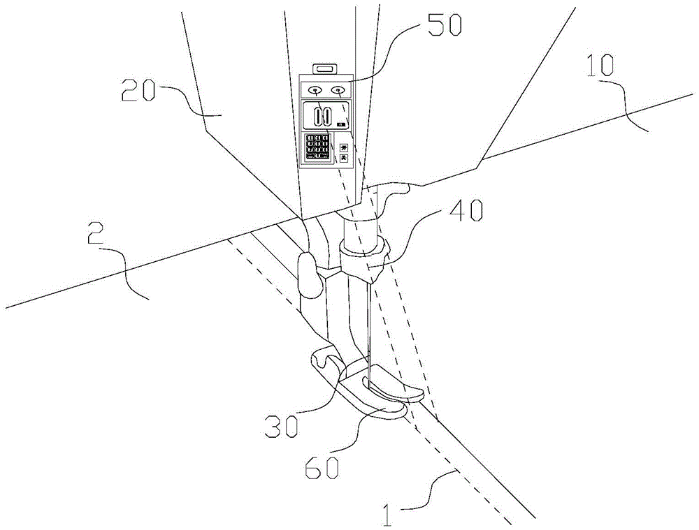 Sewing machine capable of positioning seam allowance, seam allowance positioning mechanism and method