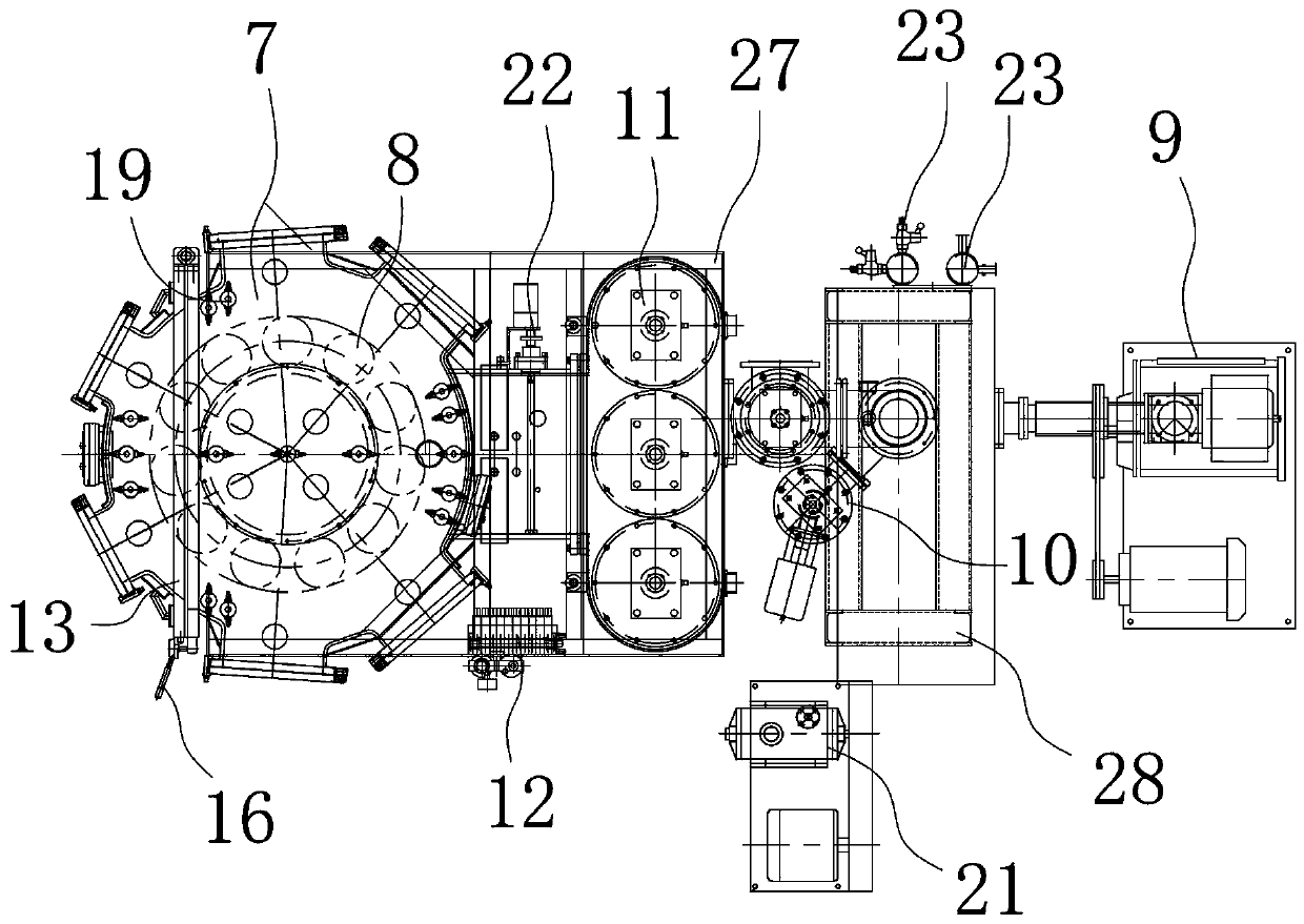 Cathode arc target device and vacuum multi-arc ion plating machine