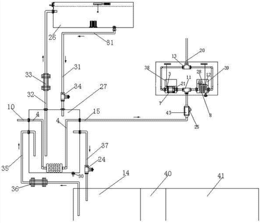 Novel water air conditioning system with combiner box coupled with intelligent control cabinet