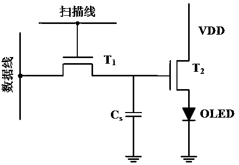 Silicon-based OLED pixel circuit and method for compensating change of electrical properties of OLED