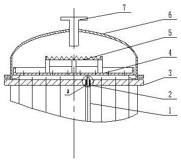 Liquid distributor for falling-film evaporator