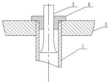 Liquid distributor for falling-film evaporator