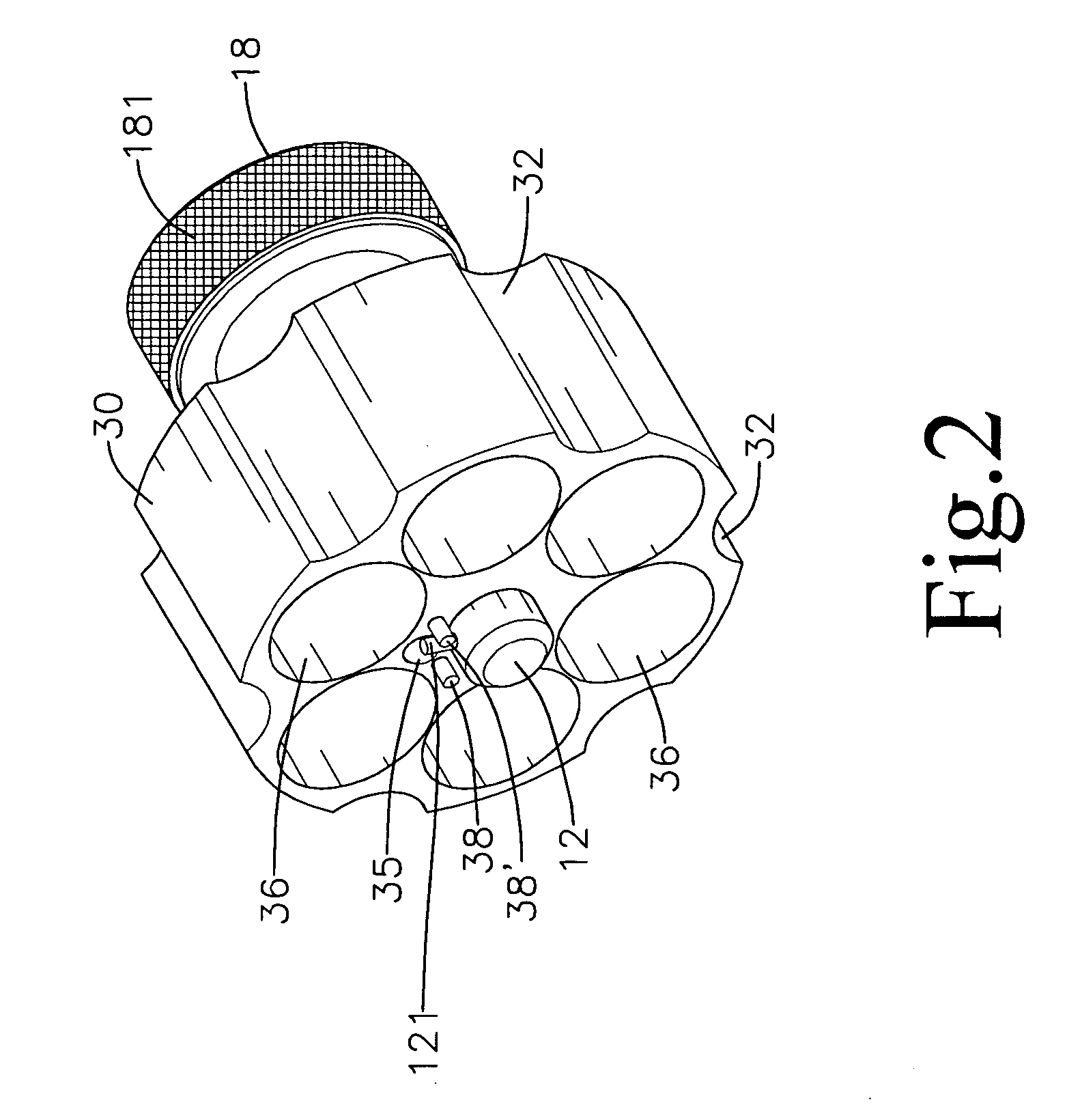 Casing configuration for revolver cartridge loader