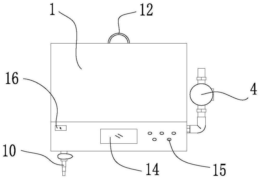 Small multifunctional disinfectant mixing preparation device