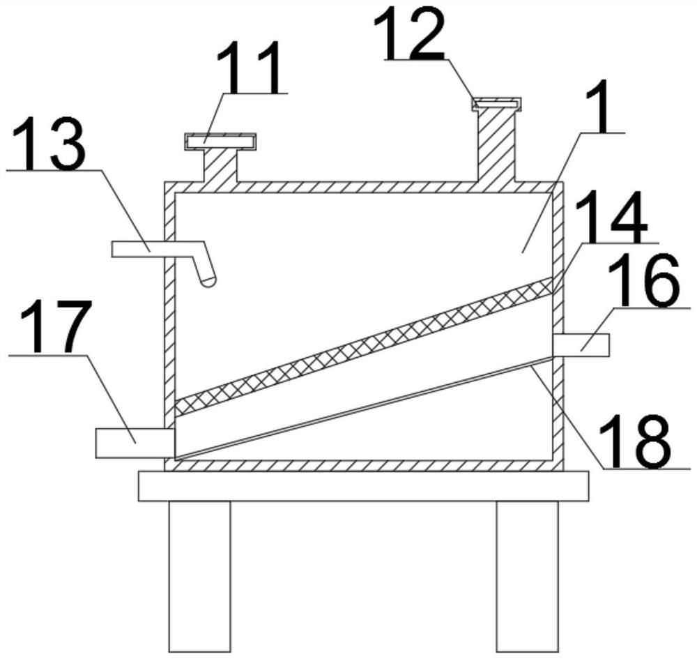 Drilling blowout prevention efficient deslagging device and using method