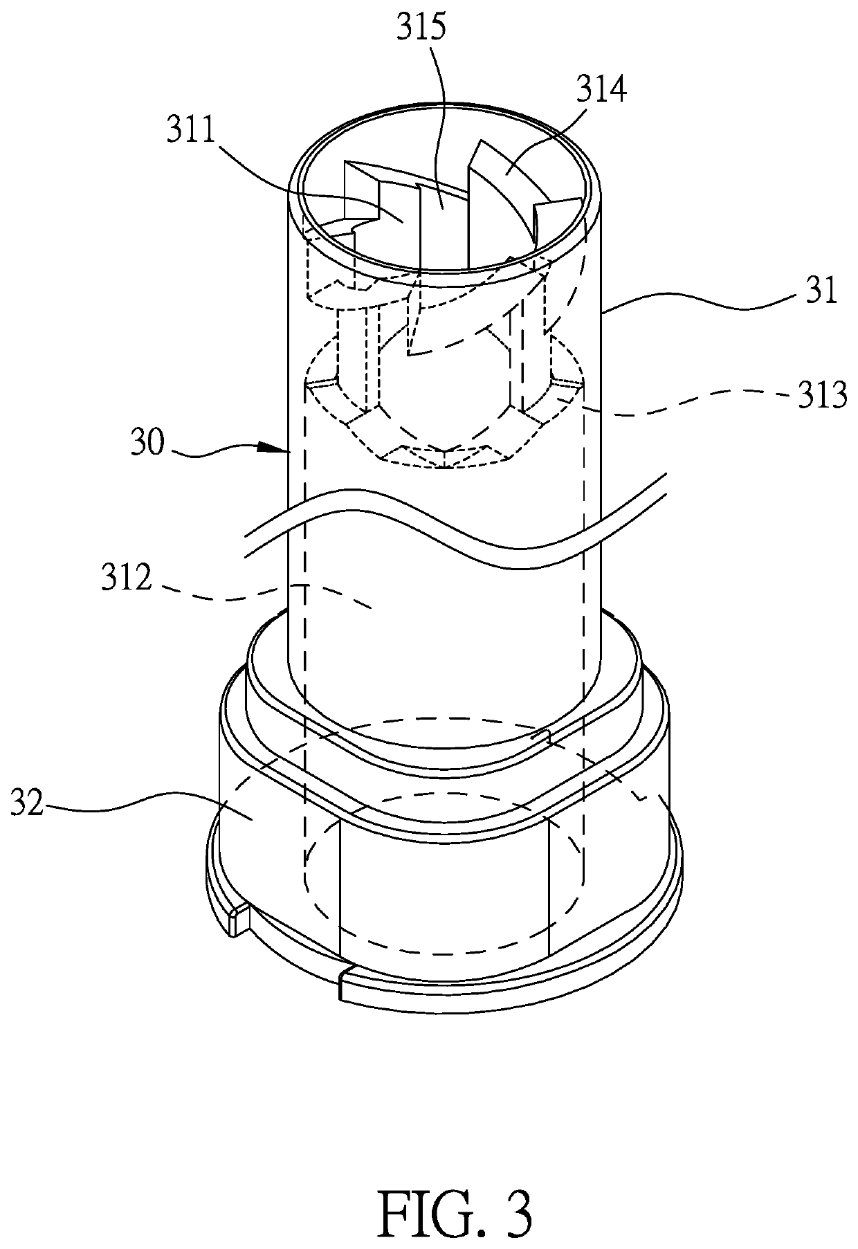 Positioning Hose Structure for Pull-Out Faucet