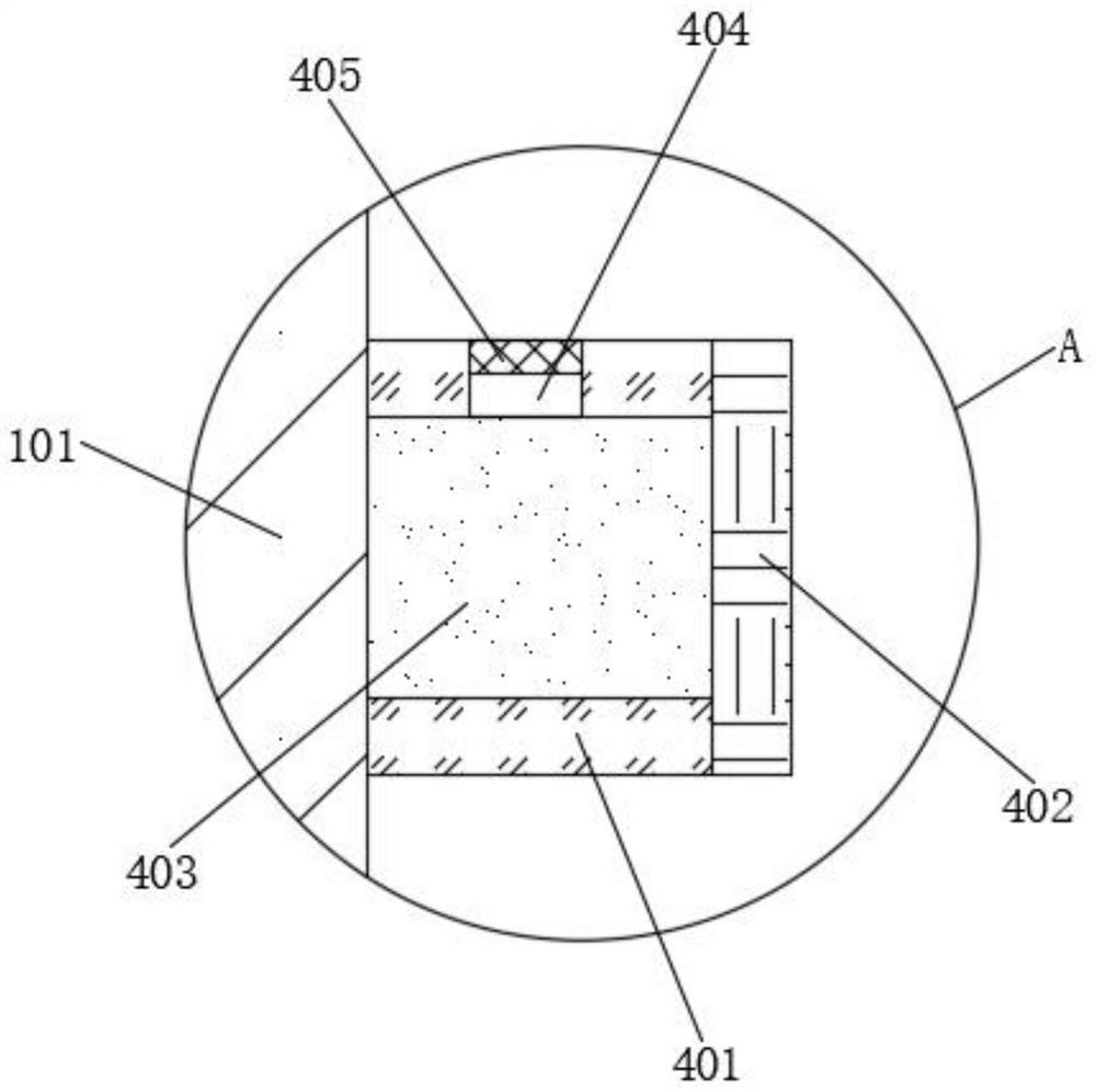 Quick-discharge splash-proof floor tile for urban road