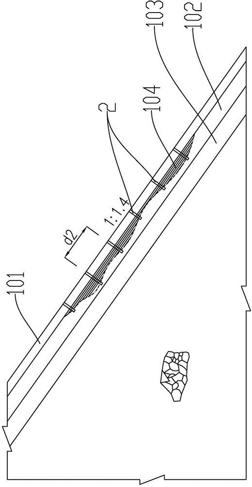 Concrete panel void repairing method