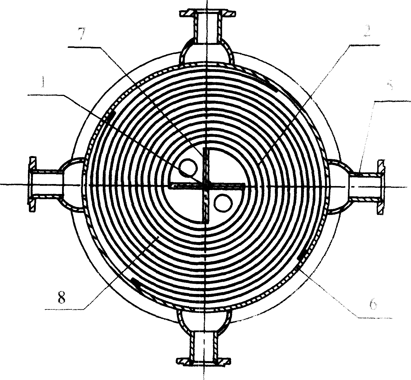 Multi-spiral-path chasing