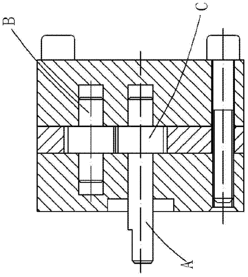 Elastic multi-model grinding end surface positioning device