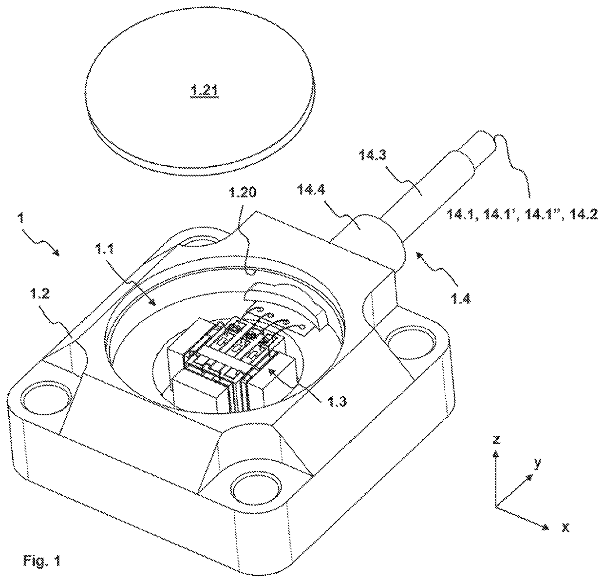 Acceleration transducer