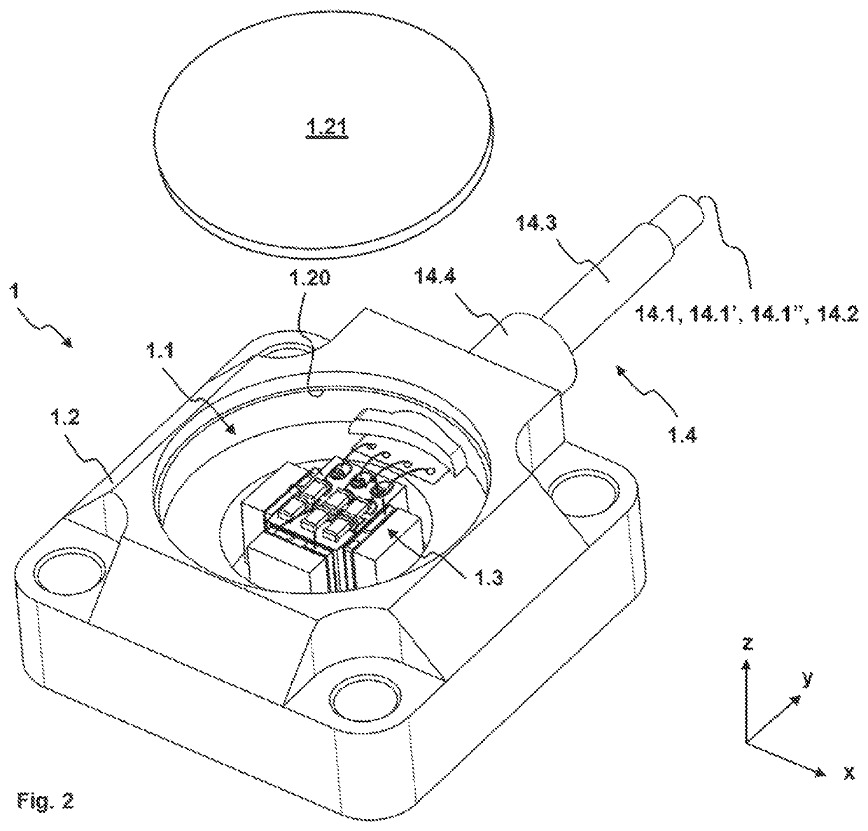 Acceleration transducer