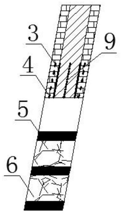 A separate mining and filling mining method for steeply inclined ultra-thin veins with upper and lower cut walls