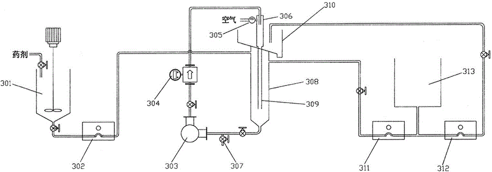 Combined type column floating selection system