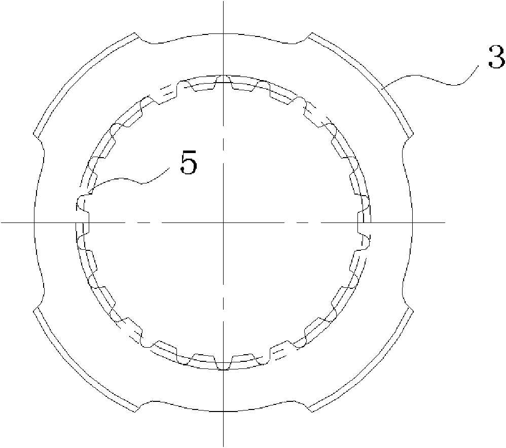 Tapered bushing for line and bar rolling mill