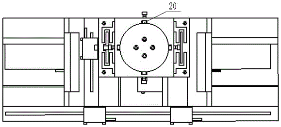 Macro and micro dual-driving precise wedged feeding worktable and motion generation method