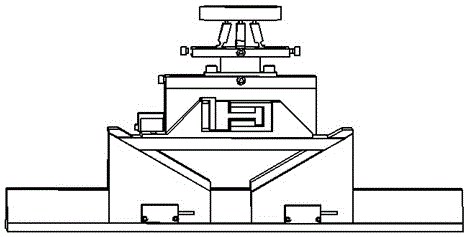 Macro and micro dual-driving precise wedged feeding worktable and motion generation method