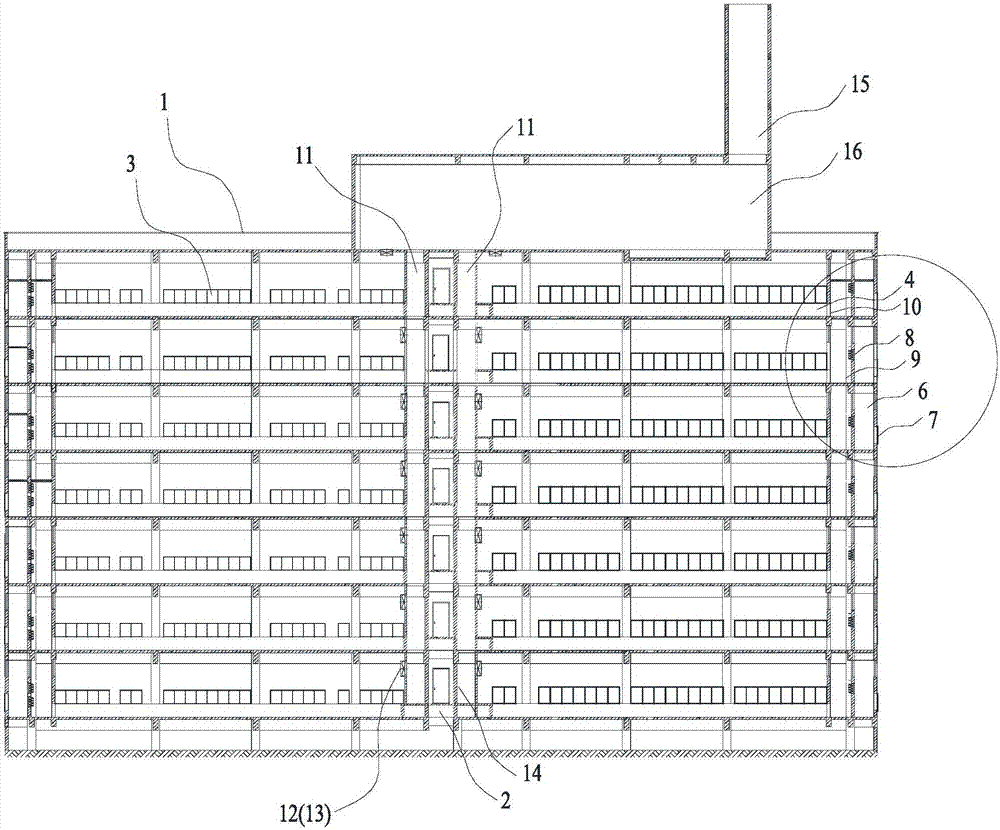 Replaceable ventilating system